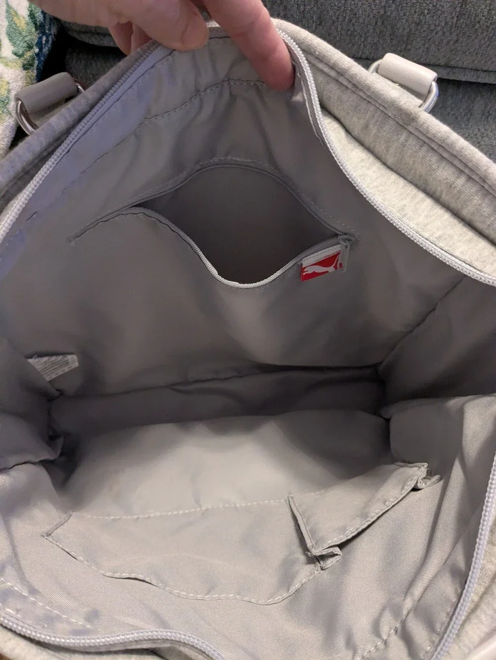 Puma gray tote